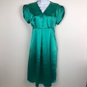 Chadwick’s Vintage Turquoise Midi Dress